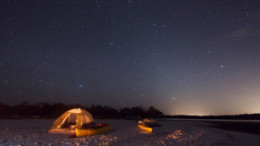 Camping at Night