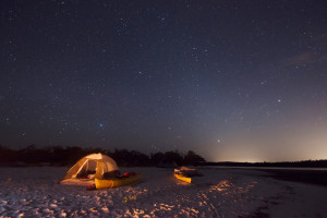 Camping at Night